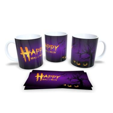 Imagem de Canecas de Porcelana Personalizadas Halloween - Estampa Sublimada, Mod