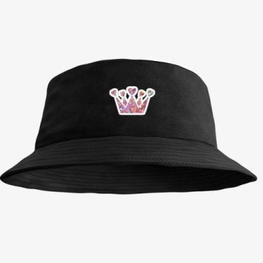 Imagem de Boné Chapéu Bucket Hat Estampado Coroa - MP Moda Masculina, Único, Pre