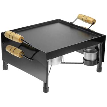 Imagem de Chapa a Álcool Fogareiro Churrasqueira 1 Boca Multiuso