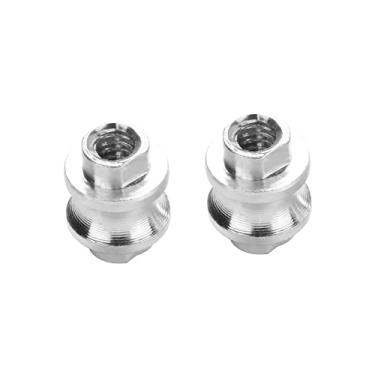 Imagem de Suporte de substituição de 2 peças para Benchmade Bugout 535, Mini Bugout 533 e 537 Bailout, conjunto completo premium, espaçadores personalizados de liga de alumínio anodizado, prata