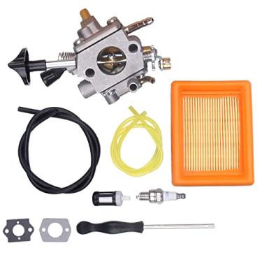 Imagem de BH-Motor Novo carburador com kit de filtro de ar de vela de ignição para soprador de folhas STIHL BR800 BR800X BR800CE Repalce 4283-120-0601 42831200601