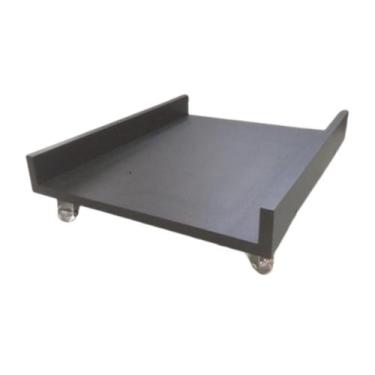 Imagem de Suporte CPU para Gabinetes Preto com rodas em GEL Alta qualidade de ac