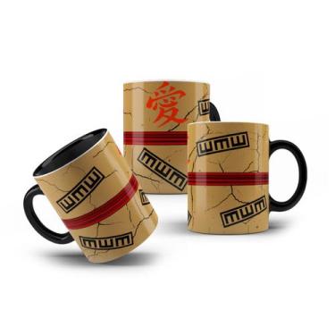 Imagem de Caneca de Porcelana Gaara Gourd Cabaça de Areia Naruto 325mL - LaVince