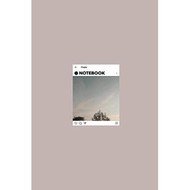 Imagem de Notebook: lined Journal- Instagram Design - Large (6 x 9 inches) - 101 Pages –: Composition Book Perfect bound, Soft Cover - Minimal style