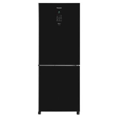 Imagem de Refrigerador / Geladeira Panasonic BB53 Black Glass 425L Duplex Frost 
