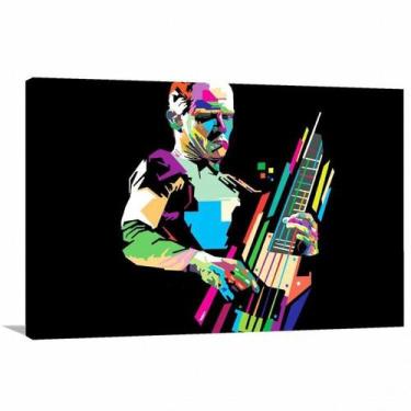 Imagem de Quadro decorativo Red Hot Chili Peppers - Tela em Tecido - Wall Frame