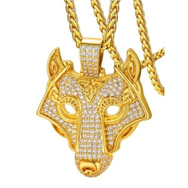 Imagem de FaithHeart Colar Viking Mjolnir para homens, colares de amuleto de proteção de martelo de Thor aço inoxidável/joias de cobre com caixa de presente, Cobre, Sem Pedra Preciosa