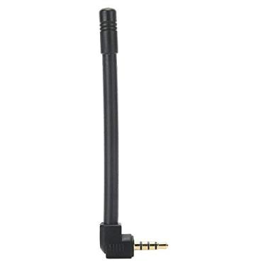 Imagem de Antena externa de rádio universal, antena de rádio de interface de 3,5 mm, antena de recepção de áudio externa de ângulo reto de 90 graus, mini receptor de alto-falante, para rádio Fm, alto-falante,