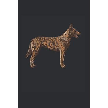 Imagem de Hollandse Herder Notizbuch: Hollandse Herder Holländischer Schäferhund / 6x9 Zoll / 120 gepunktete Seiten Seiten