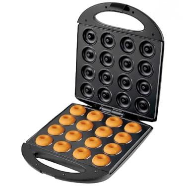Imagem de Máquina de Fazer Donuts Rosquinhas Confeitaria Culinária 110v voltes 16 donuts NOVEVE (12 FUROS 110V)