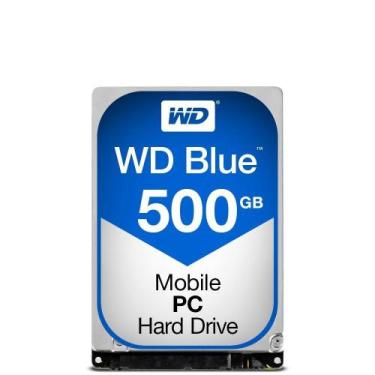 Imagem de HD Externo Western Digital WD Blue Mobile 500GB - 2.5"