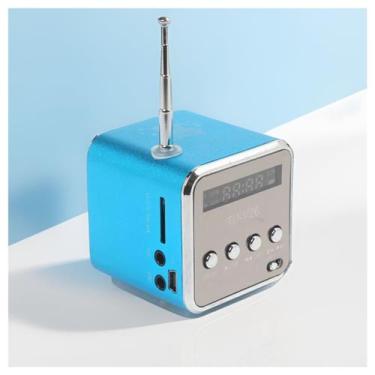 Imagem de Mini Alto-Falante Bluetooth Etigood - Portátil com Rádio FM, MP3 e Car