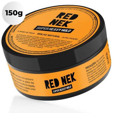 Imagem de Pomada Super Heavy Hold Brilho Natural Ultra Fixação 150g Red Nek