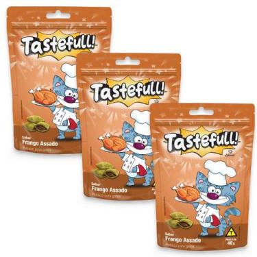 Imagem de Hana Tastefull Para Gatos Kit 3 Un Sabor Frango 40g