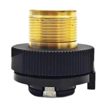 Imagem de kowaku Conversor de gás de conversão de gás longo Conversor de tanque de gás Cabeça Adaptador de gasolina Conversor de cobre para viajar Campo de caça ao ar