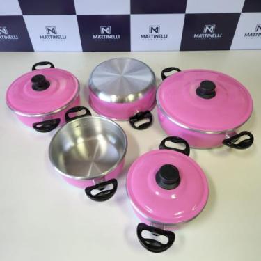 Imagem de Jogo de Panela 5 Peças Premium Martinelli Custo-benefício - Martinelli