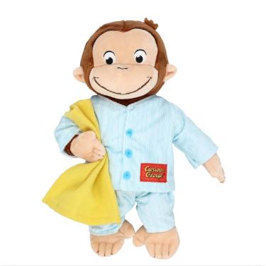 Imagem de Pijama de pelúcia kids preferred Curious George de 30 cm