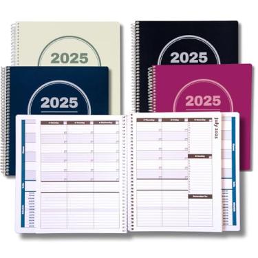 Imagem de Order Out Of Chaos Agenda escolar 2025-2026, agenda escolar de gerenciamento de tempo diária, semanal e mensal, tamanho 21 x 21 (framboesa)