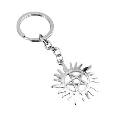 Imagem de Amuleto Pingente Anjo Wicca Dean Winchester - Supernatural - Jensen Ac