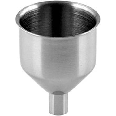 Imagem de Funil, funis para encher garrafas de aço inoxidável | Funil de jarro de vinho | Funis de cozinha de uso geral para óleos, suco, vinho, café, leite, fácil de limpar