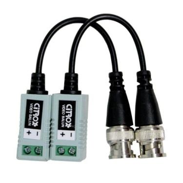 Imagem de Conector Cftv Video Balun Câmera Cabo Utp Cat 5 E 6 500M Borne - Citro