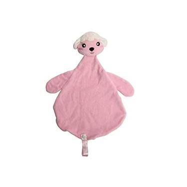 Imagem de Baby Pil Naninha para Bebê Bichinho Carneirinho Rosa Infantil