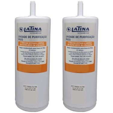 Imagem de KIT 2 Refil Filtro Purificador Latina P655 Purifive Original