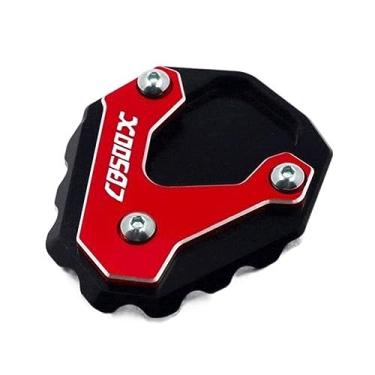 Imagem de Acessórios para motocicletas: Placa de extensão para descanso lateral, Placa ampliadora, Suporte para descanso lateral, Para CB500X CB 500X CB500 X 2013-2023