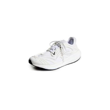 Imagem de adidas by Stella McCartney Tênis feminino Ultra Boost Speed, branco/preto/laranja sinal, tamanho 38 médio