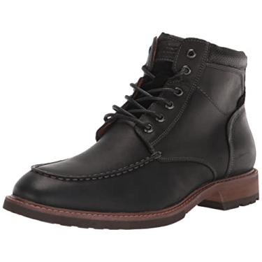 Imagem de Florsheim Bota masculina Chalet Moc Toe Ankle Boot, Cavalo maluco preto, 10