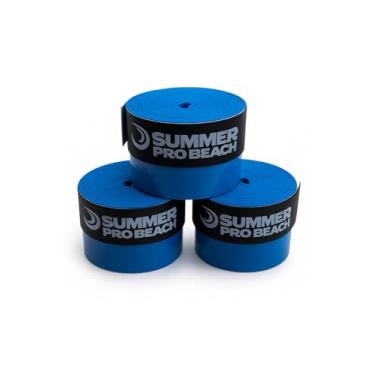Imagem de Overgrip Premium Tenis Beach Tennis - Summer Pro - kit 3 Unidades (Azul)