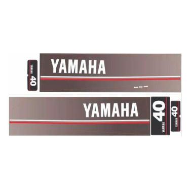 Imagem de Adesivo Faixa Motor De Popa Yamaha Hp 40 89 A 93 - SPTS