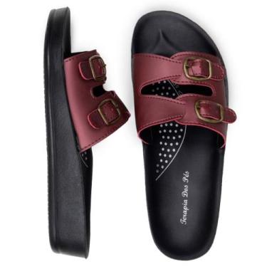 Imagem de Sandalia Chinelo Ortopedico Feminino Anatomico Terapia Dos Pés Para Do