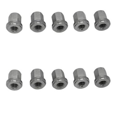 Imagem de BBMTA Substitua 6015-010 Group 31 bateria de aço inoxidável porca fechada serve para parafuso de 3/20.3 cm padrão (10 peças)