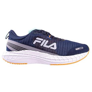 Imagem de Tenis Fila Racer Master Masculino,Marinho/Laranja/Verde Claro,40