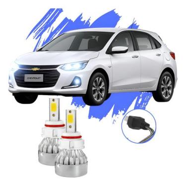 Imagem de Lâmpada Led Onix 2019 A 2025 Kit H4 V10 - Efeito Xênon