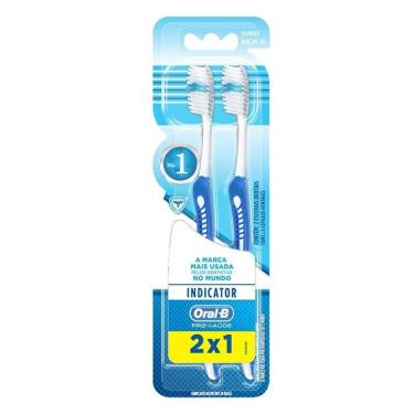 Imagem de Escova Dental Oral B Indicator Plus 30 Leve 2 Pague 1
