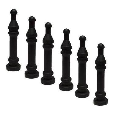 Imagem de Coxim Longo Para Centrifuga De Roupas Mueller (kit 6 Peças)