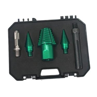 Imagem de Generic Conjunto de brocas para rachador de toras de madeira, divisor de gravetos, carpintaria doméstica, eficiente, para áreas externas, fazenda, Alça Quadrada