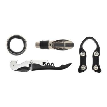 Imagem de Kit para vinho com 4 peças ticino - Tok&Stok