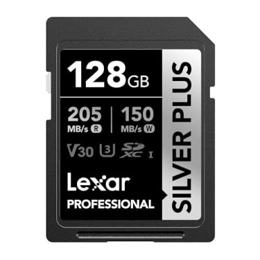 Imagem de Cartão de Memória Lexar Professional Silver Plus SDXC UHS-I Card 128GB