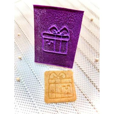Imagem de BP07 carimbo para biscoitos pequenos natal - confeitaria dos moldes