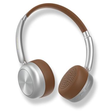 Imagem de Fone Sem Fio On-ear Pei-hs01 – Música Imersiva, Chamadas Nítidas, Bateria De 25h E Design Moderno - Marrom