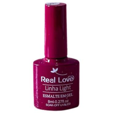 Imagem de Esmalte em Gel Soak-Off Linha Light 8ml  Real Love, P074