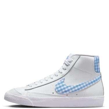 Imagem de NIKE Tênis feminino W Blazer Mid '77 EWT, Branco, azul universitário, 36 BR