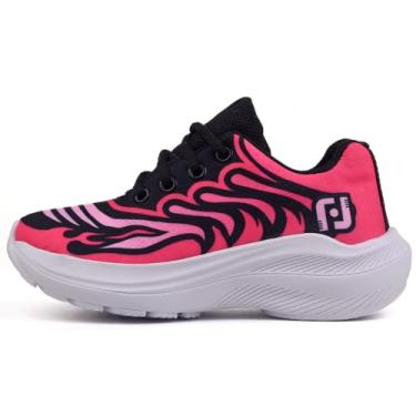 Imagem de Tenis Infantil De Elastico Calce Facil Feminino Leve LIGHT Cor:Rosa;Tamanho:35