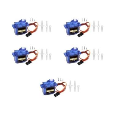 Imagem de Mini Servo Digital Aokin SG90 MG90S 9g 180/360 Graus Para Helicóptero 