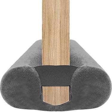 Imagem de BKSAI Batente De Corrente De Ar Para Portas De 31-39" Sem Adesivo Batente De Corrente De Ar Para Parte Inferior Da Porta Excluidor De Corrente De Ar Bloqueador De Vento Sob A Porta Reduzir Ruído Exc