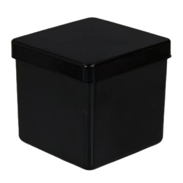 Imagem de Caixinha Preta Para Lembrancinha Acrílico Resistente Festa Doces Casamento Batizado (20, 6cm)