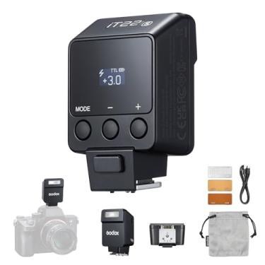 Imagem de Godox Mini iFlash IT22 S TTL para Sony, bateria embutida, 700 potências totais, tempo de reciclagem de 1,5 s, com filtro magnético